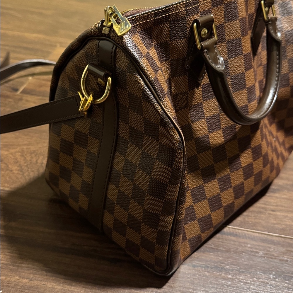 Louis Vuitton Damier Ebene Speedy Bandoulière - Picture 7 of 13
